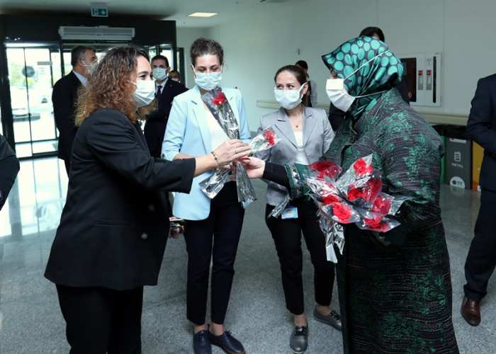 Uzm. Dr. Dilek Didem Ayyıldız Eskişehir Şehir Hastanesini Ziyaret Etti