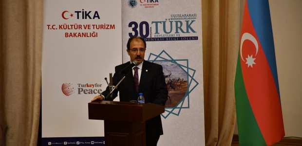 Bakü’de “Türk Dünyası Uluslararası Bilgi Şölenine” TİKA’dan Destek