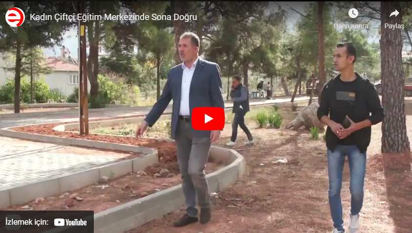 Kadın Çiftçi Eğitim Merkezinde Sona Doğru