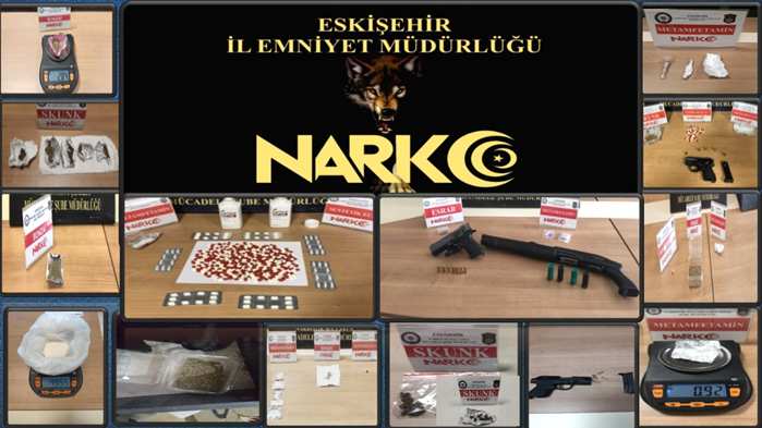 22 Adrese Eşzamanlı Uyuşturucu Operasyonu