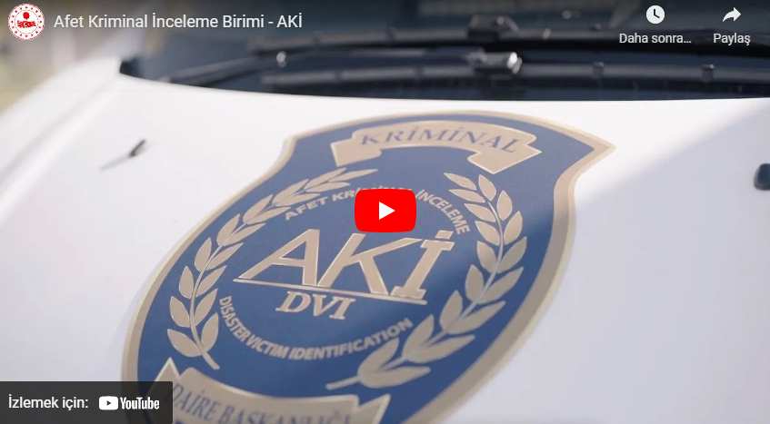 Afet Kriminal İnceleme Birimi 30 Saniyede Parmak İzinden Afetzedenin Kimliğini Belirliyor