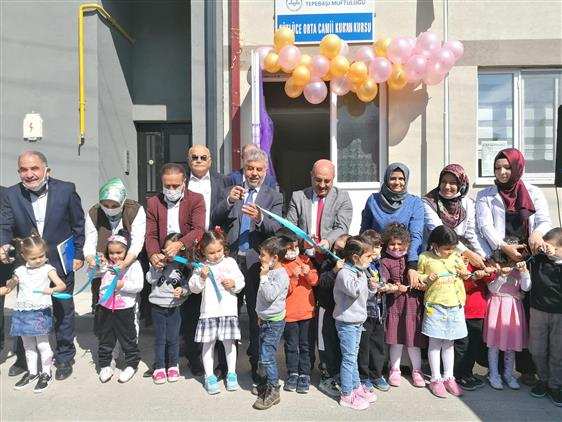 Sütlüce Orta Cami Kuran Kursu’nun Açılışı Yapıldı