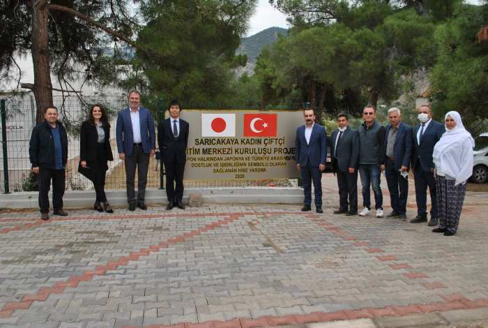 Japon Diplomat Sarıcakaya’ya hayran kaldı