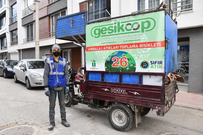 BİR İLK GERÇEKLEŞTİ: TOPLAYICILAR GÜVENLE ÇALIŞIYOR
