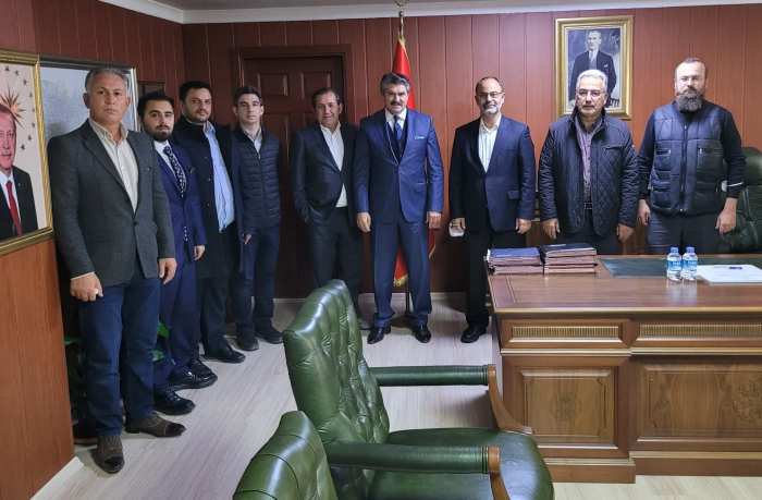 MÜSİAD’ dan Odunpazarı Kaymakamı Ulu’ ya hayırlı olsun ziyareti