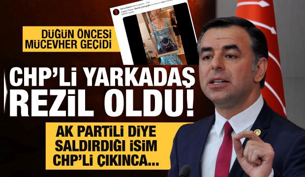 CHP’li Yarkadaş rezil oldu! AK Partili diye hedef aldığı düğün sahibi CHP’li çıkınca....