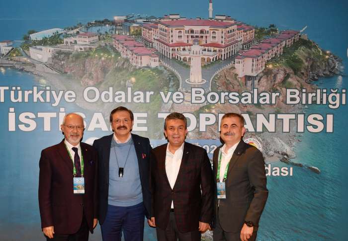 ETB BAŞKANLARI TOBB İSTİŞARE TOPLANTISINA KATILDI