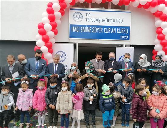 Hacı Emine Soyer Kur’an Kursu Hizmete Açıldı