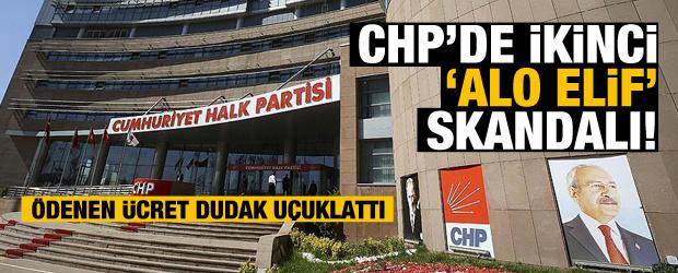 CHP’de ikinci "Alo Elif" skandalı!
