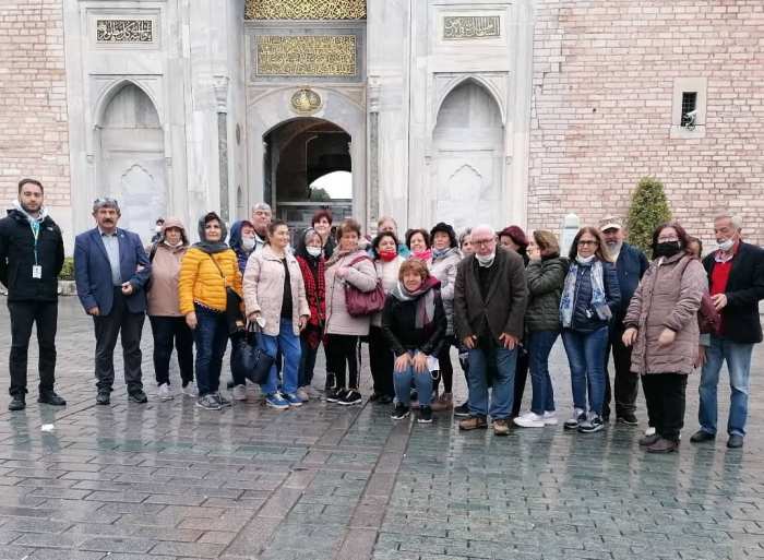 ESCEVDER İSTANBUL TOPKAPI MÜZESİNİ ZİYARET ETTİ..