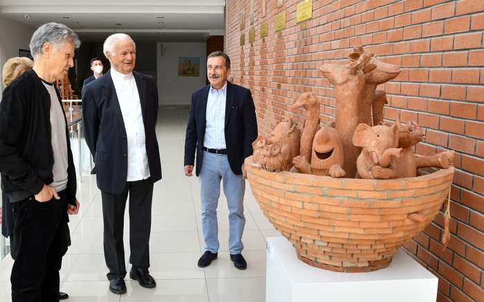 SANATÇI TEKCAN’DAN BAŞKAN ATAÇ’A ZİYARET