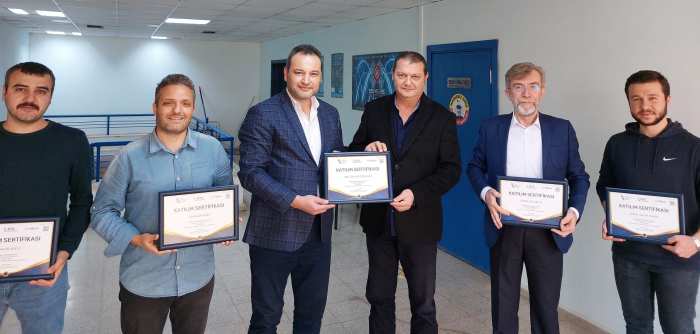 ESO-ES.NET PERSONELİ SERTİFİKALARINI ALDI