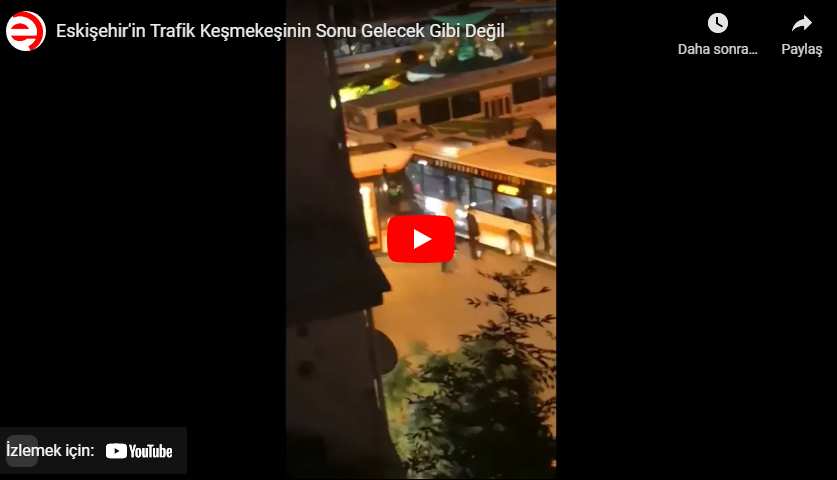 Artık Rutin Hale Gelen Trafik Keşmekeşi! Bu Kez Tramvay da TAKILDI