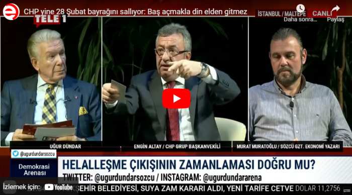 CHP yine 28 Şubat bayrağını sallıyor: Baş açmakla din elden gitmez