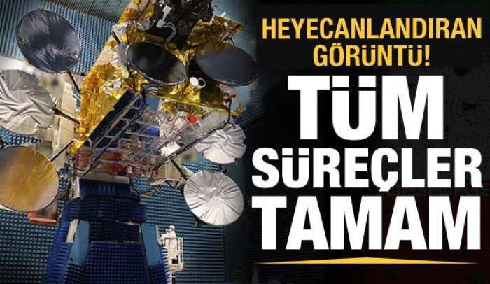 Üretimi Tamamlanarak Teslim Alınan Türksat 5B, Fırlatma İçin Gün Sayıyor