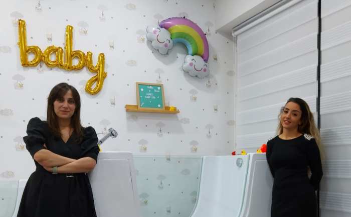Eskişehir’de İki Girişimci Anne, Bebekler İçin SPA Merkezi Açtı