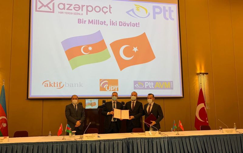 TÜRKİYE VE AZERBAYCAN KARDEŞLİĞİ POSTA SEKTÖRÜNDE DE SÜRÜYOR