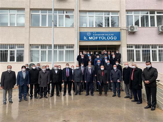 İl Müftülüğünde Veda Programı