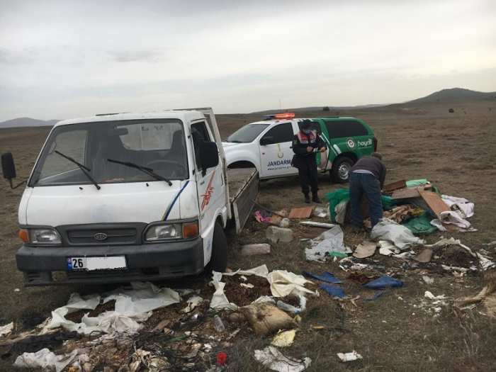 Çevreyi Kirleten Vatandaş Cezayı Yedi