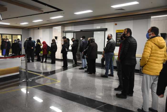 Şehir Hastanesinde AŞI YOĞUNLUĞU