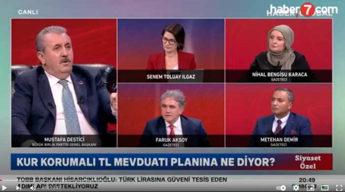 Destici’den Millet İttifakı partilerine çağrı: Buyurun siz yapın