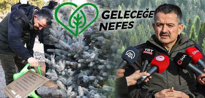 GELECEĞE NEFES KAMPANYASI KAPSAMINDA 252 MİLYONUNCU FİDAN TOPRAKLA BULUŞTURULDU