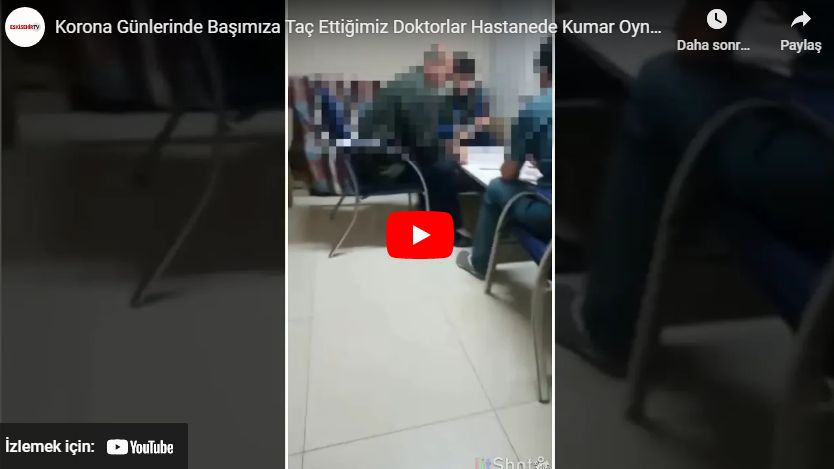 Doktorların TEPKİ ÇEKEN GÖRÜNTÜLERİ