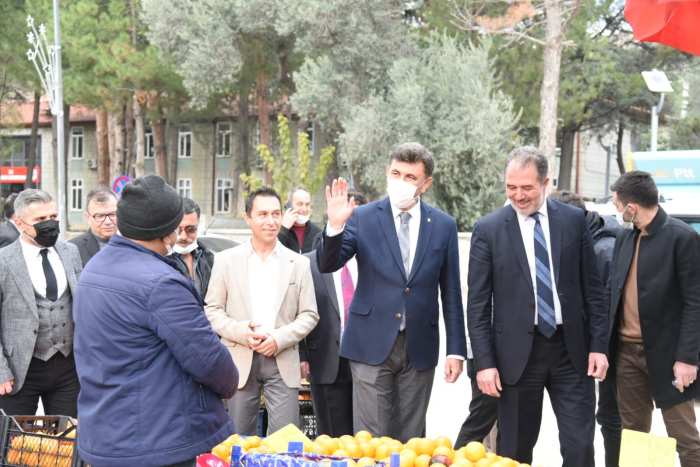 Başkan Çalışkan’dan Sarıcakaya’ya ziyaret
