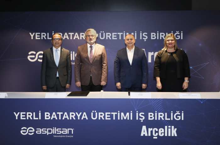 ARÇELİK VE ASPİLSAN ENERJİ’DEN YERLİ BATARYA ÜRETİMİ İŞ BİRLİĞİ