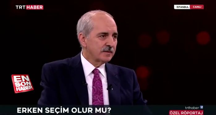 Numan Kurtulmuş: Erken seçim olmayacak