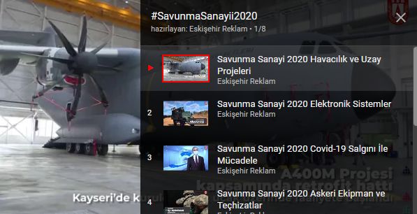2020 Savunma Sanayi Faaliyetlerini