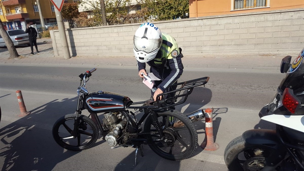 Motosiklet ve Motorlu Bisiklet Denetimi Gerçekleştirildi