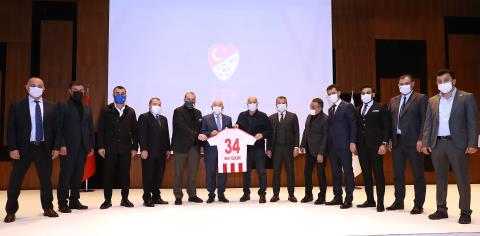 1. Lig Kulüpler Birliği’nden Nihat Özdemir’e ziyaret