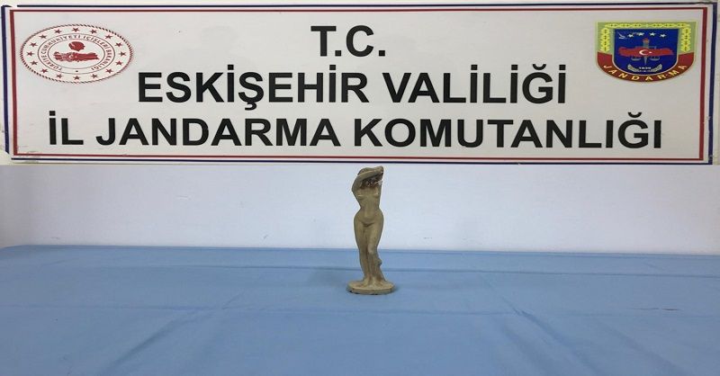 Roma Dönemine Ait Heykelle Yakalandılar