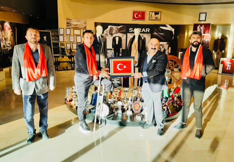 AMPUTE MİLLİ TAKIM TEKNİK DİREKTÖRÜNDEN ZİYARET