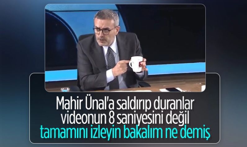 Mahir Ünal, kesilip biçilen bir video ile hedef tahtasına yerleştirildi