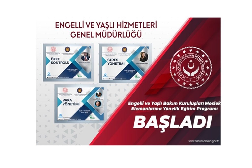 Engelli ve Yaşlı Bakım Kuruluşlarındaki Meslek Elemanlarına Eğitim