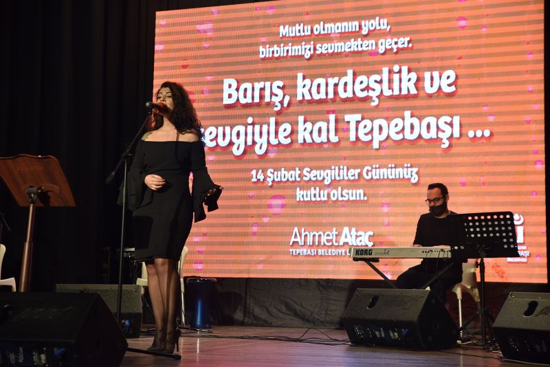 TEPEBAŞI Belediyesinden 14 ŞUBAT SEVGİLİLER GÜNÜ KONSERİ