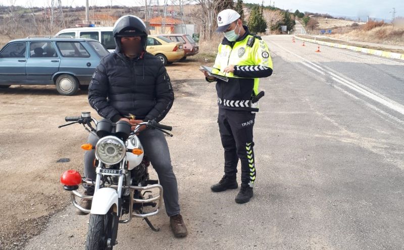Motosiklet ve Motorlu Bisiklet Denetimi Gerçekleştirildi