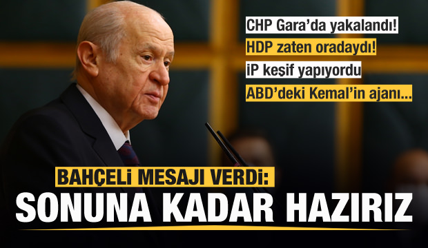 Bahçeli: HDP, CHP’ye yuva yapmış!