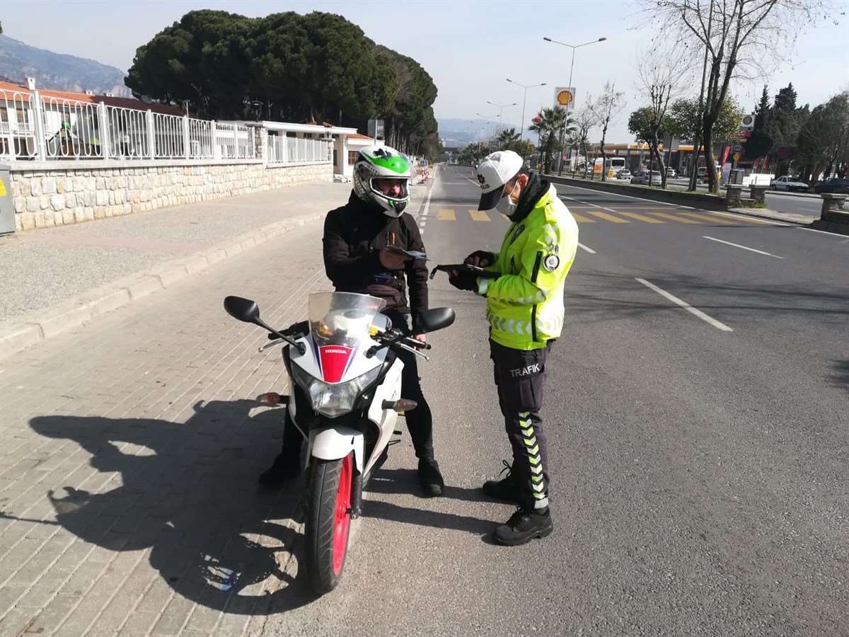 Motosiklet ve Motorlu Bisiklet Denetimi Gerçekleştirildi