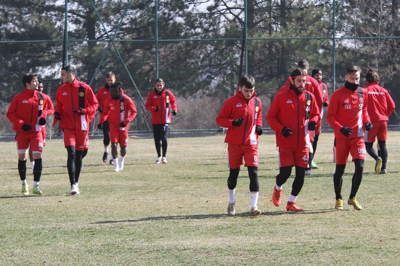 Yılport Samsunspor maçının hazırlıklarına devam ediyor