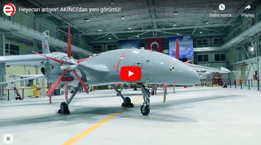 Heyecan artıyor! AKINCI’dan yeni görüntü!
