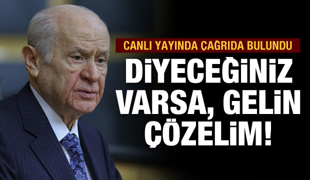 Bahçeli’den gençlere çağrı