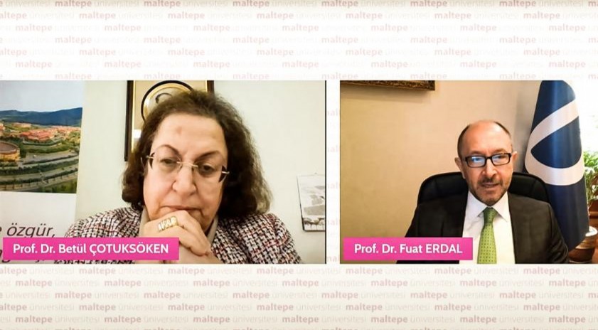 Rektör Erdal, “Covid-19 Dönemi Deneyimlerinin Işığında Yükseköğretim Yeni Normal Konferansı”na katıldı
