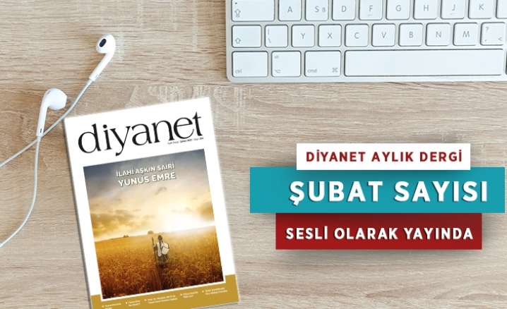 Diyanet Aylık Dergi sesli platformda