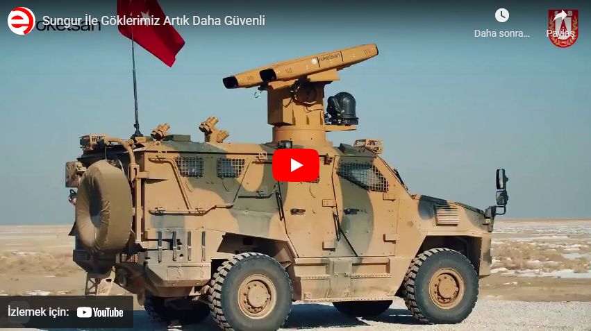 Sungur İle Göklerimiz Artık Daha Güvenli