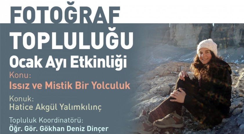 Fotoğraf Topluluğunun son etkinliğinde doğa ve manzara fotoğrafçılığı konuşuldu
