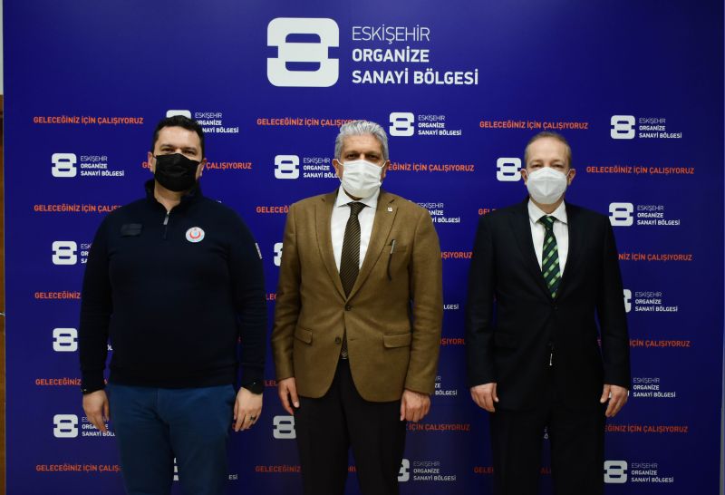 MÜDÜR BİLGE VE KESKİN’DEN BAŞKAN KÜPELİ’YE ZİYARET