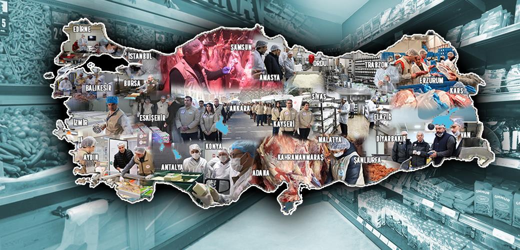 TARIM VE ORMAN BAKANLIĞI, GEÇEN YIL YAKLAŞIK 1,4 MİLYON GIDA DENETİMİ GERÇEKLEŞTİRDİ